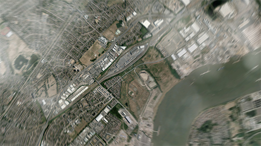 DB Schenker Barking Satellite Image